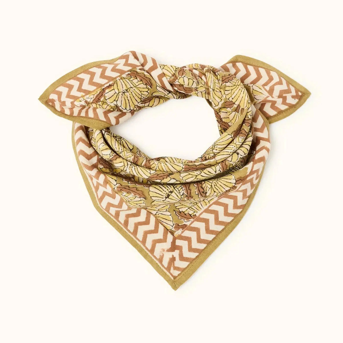 Small Foulard Manika Molly Khaki LA CABANE