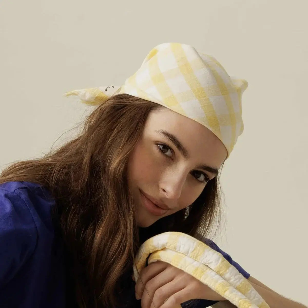 Small Foulard Fayard Picnic Jaune Apaches Collections
