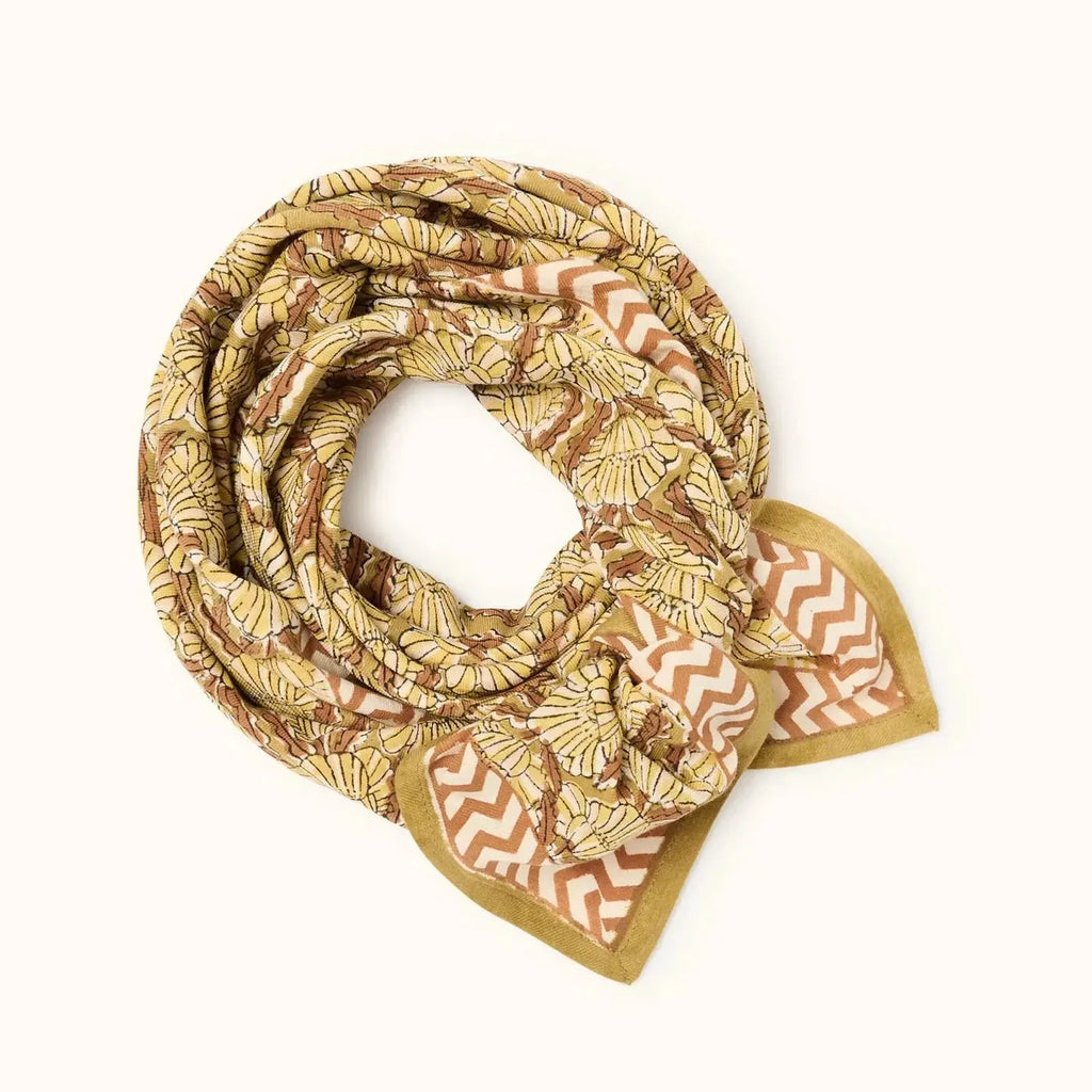 Big Foulard Latika Molly Khaki Apaches Collections
