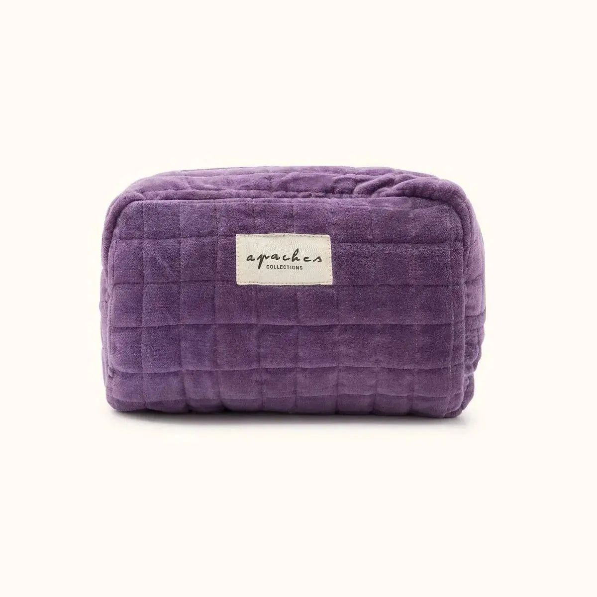 Small Trousse Gaya Velours Mauve Apaches Collections