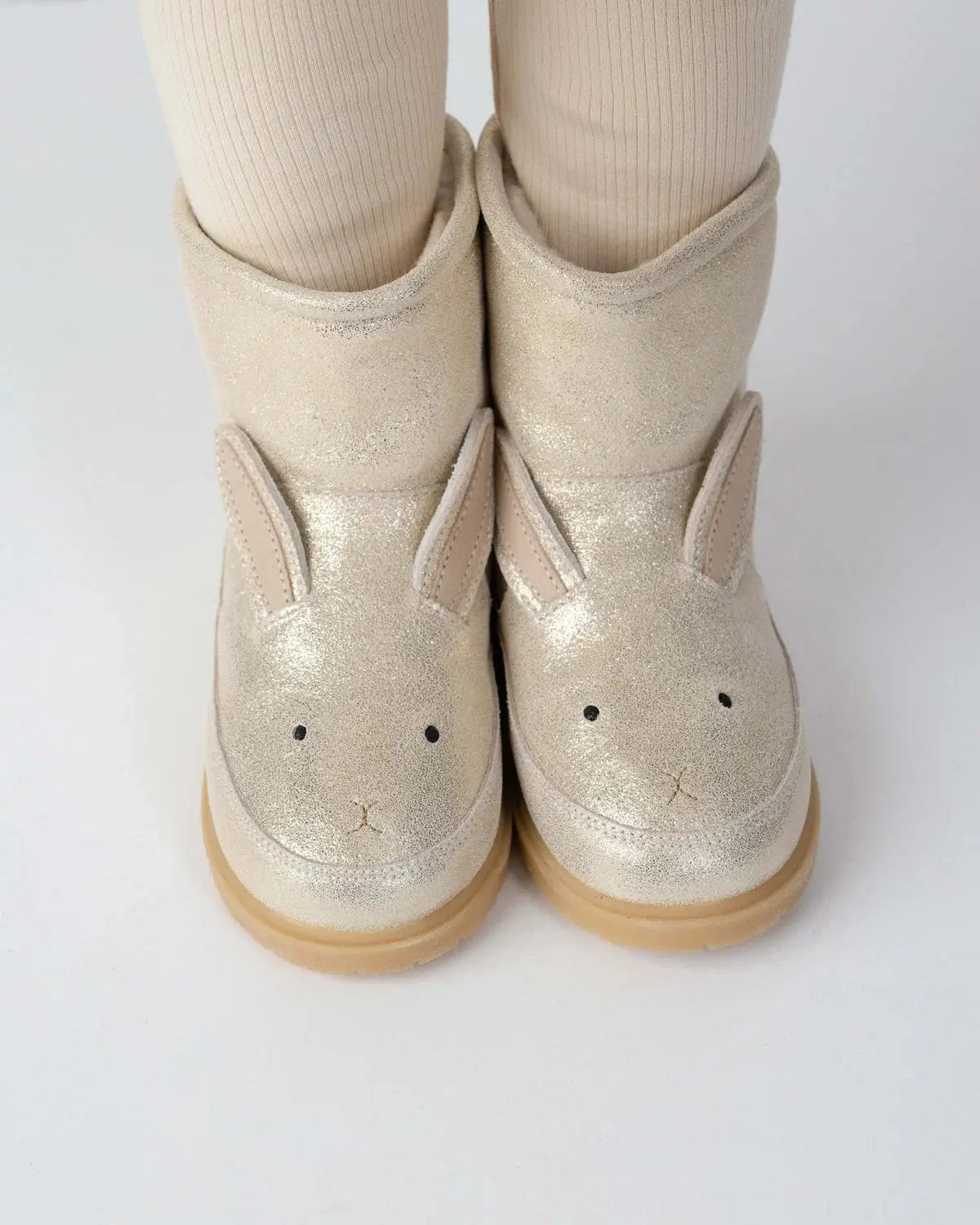 Xelly Boots Lapin Argent Donsje