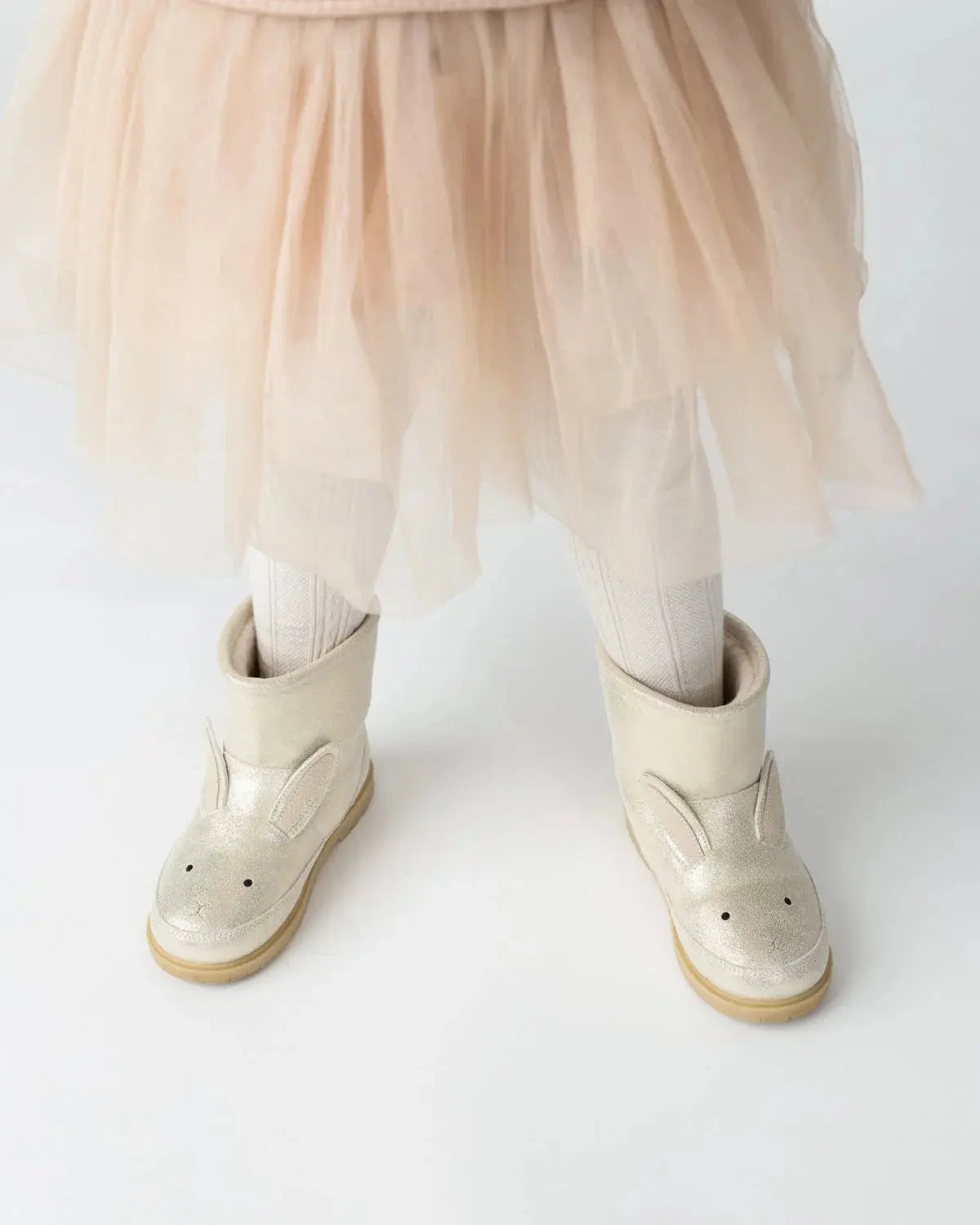 Xelly Boots Lapin Argent Donsje