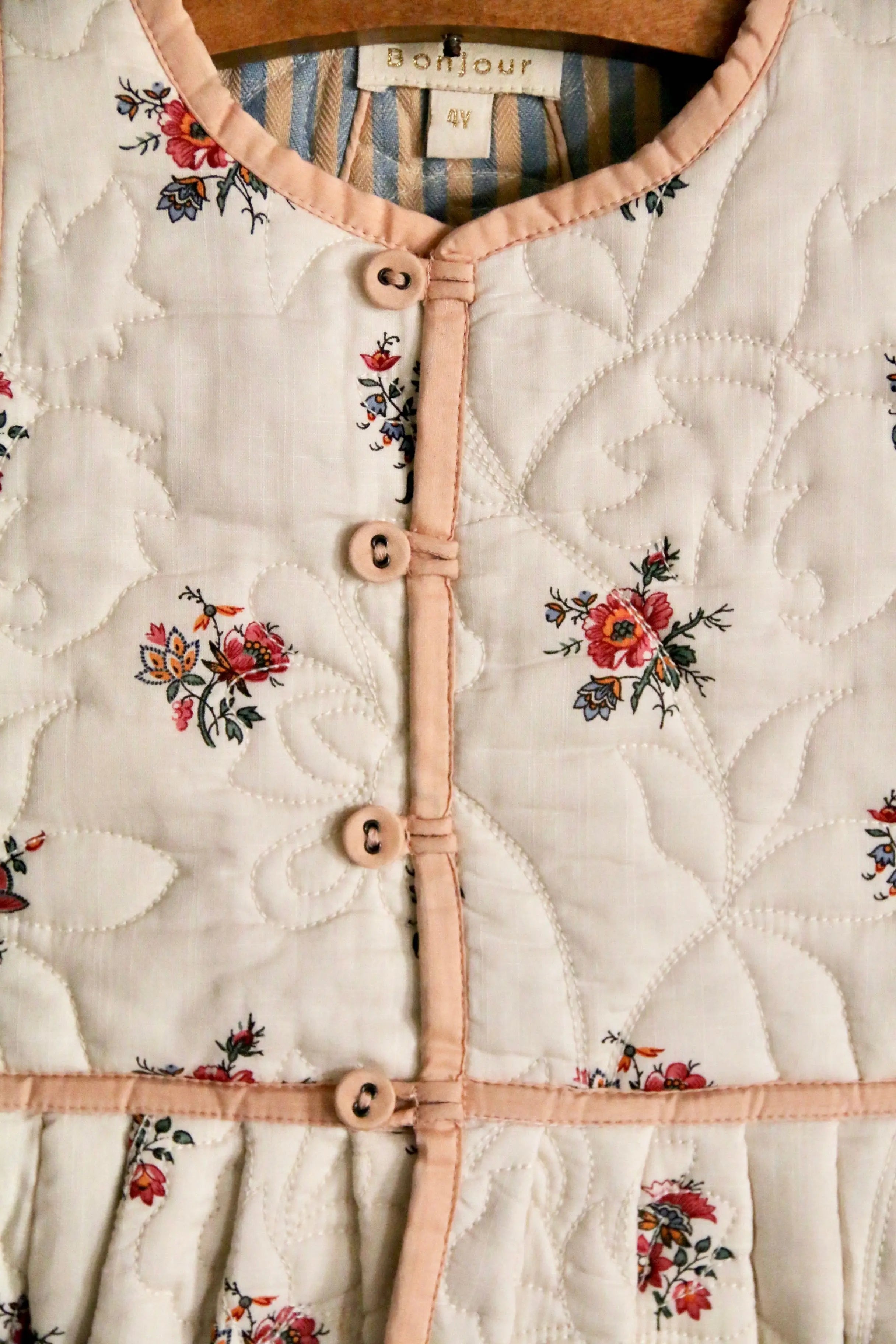 Veste Sans Manches Garden Flowers Bonjour