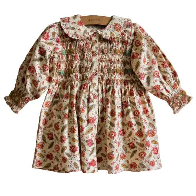Robe Tunique Romantique Imprimé Aline Bonjour