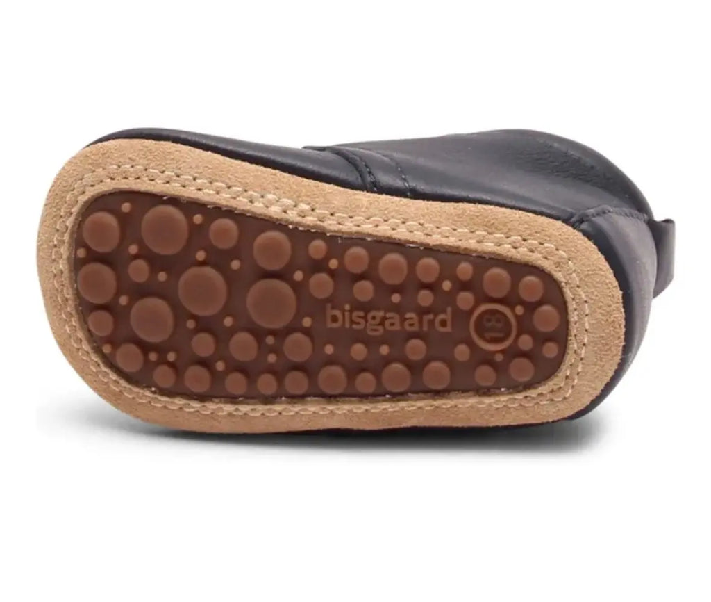 Chaussons Baby Star Blue Marine Bisgaard