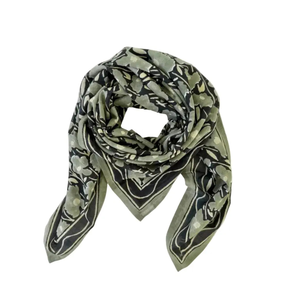 Big Foulard Latika Dupatta Daisy Météorite Apaches Collections