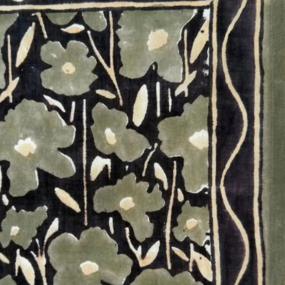 Big Foulard Latika Dupatta Daisy Météorite Apaches Collections