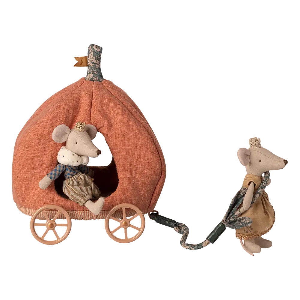 Carosse Citrouille Souris Maileg