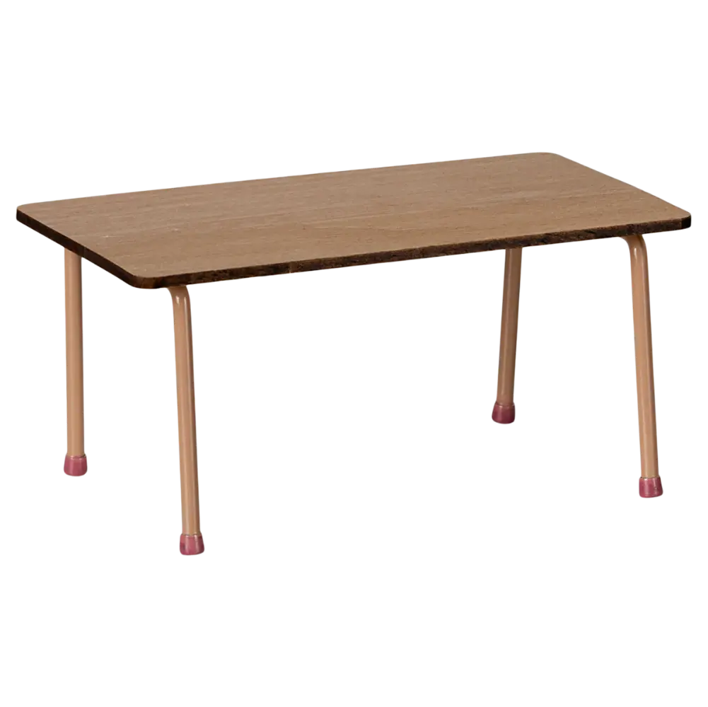 Ensemble Table et Chaises Souris Rose Maileg