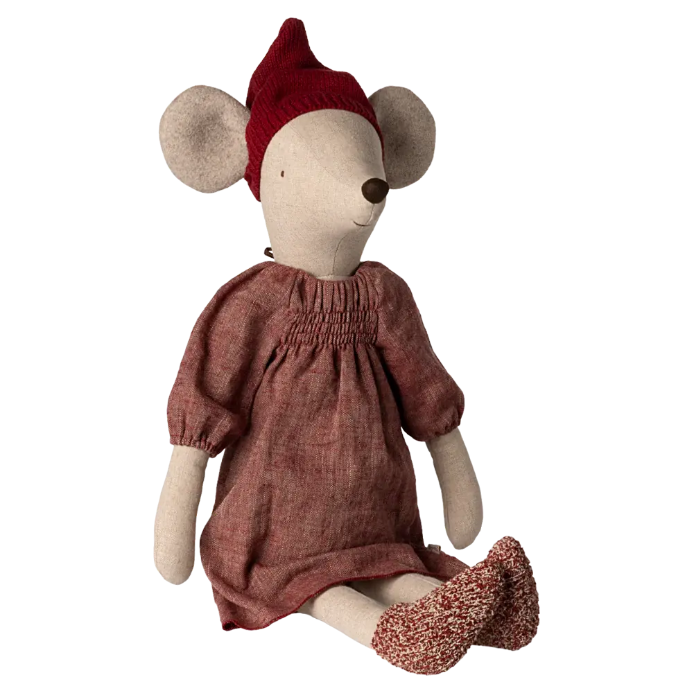 Souris de Noel Maxi Fille Maileg