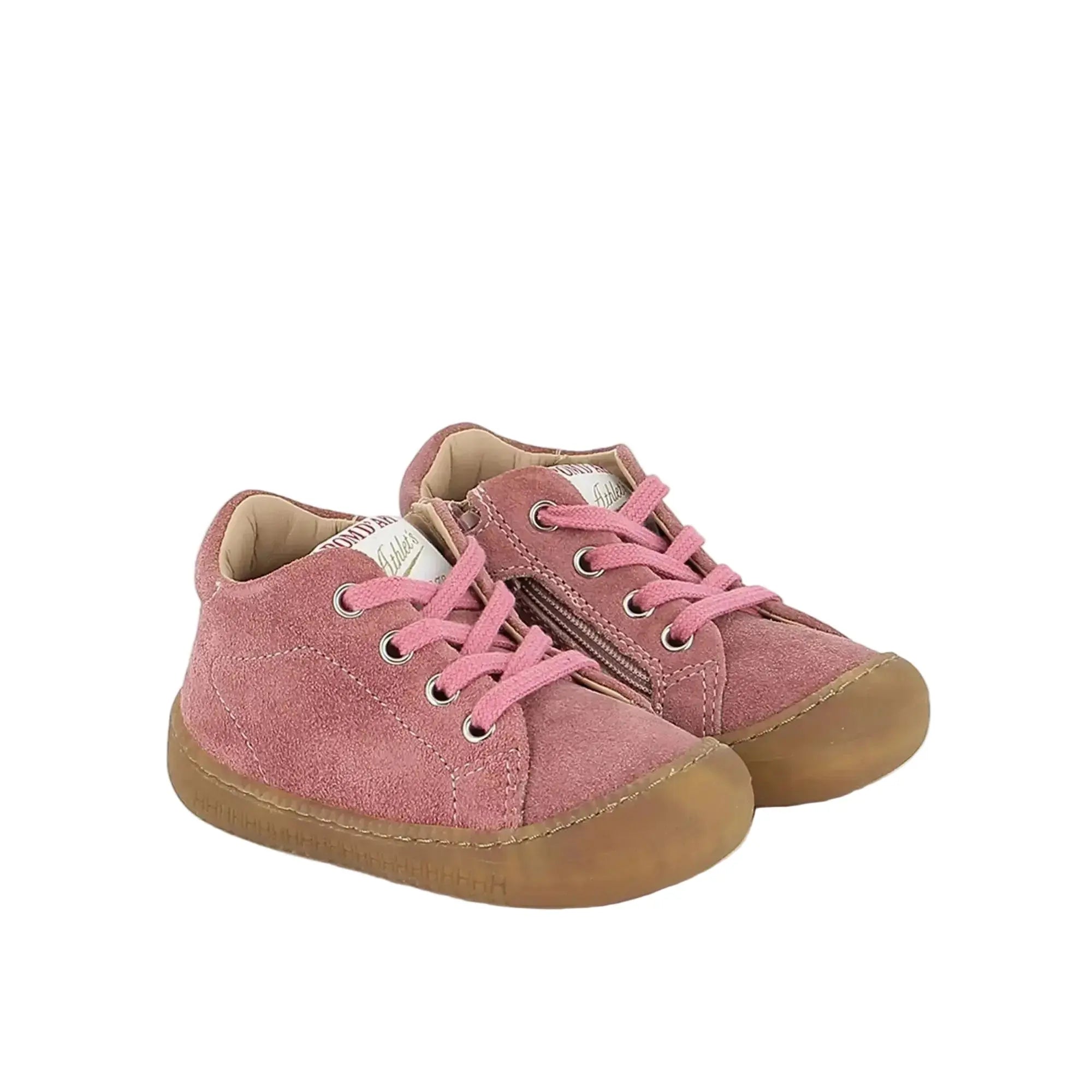 Yaka Walk Velours Rosy Pom d'Api