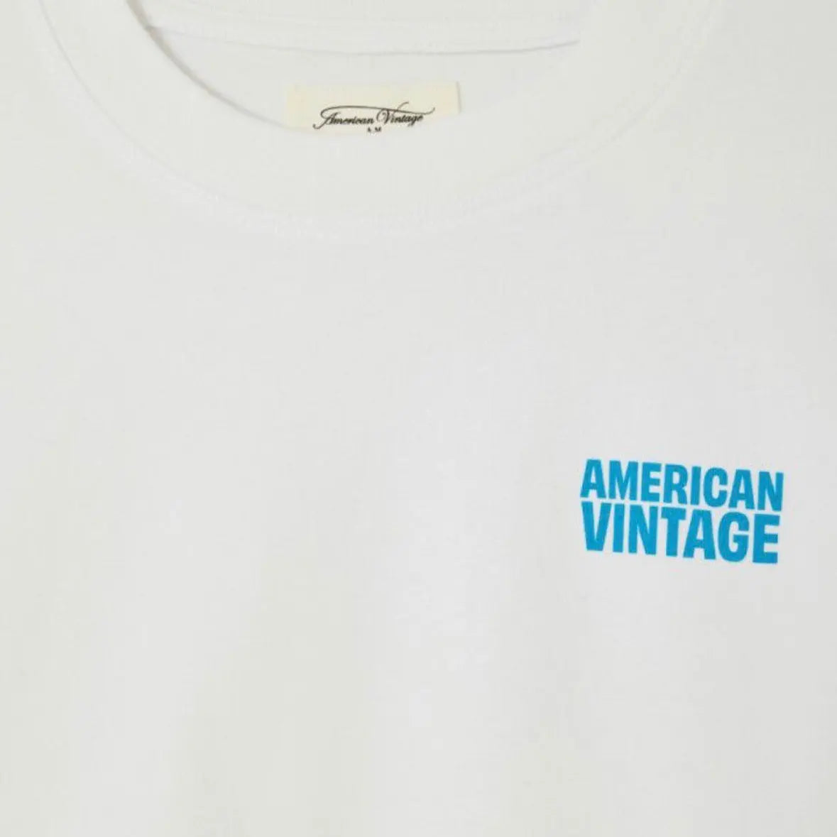 T-shirt Gixy Blanc American vintage