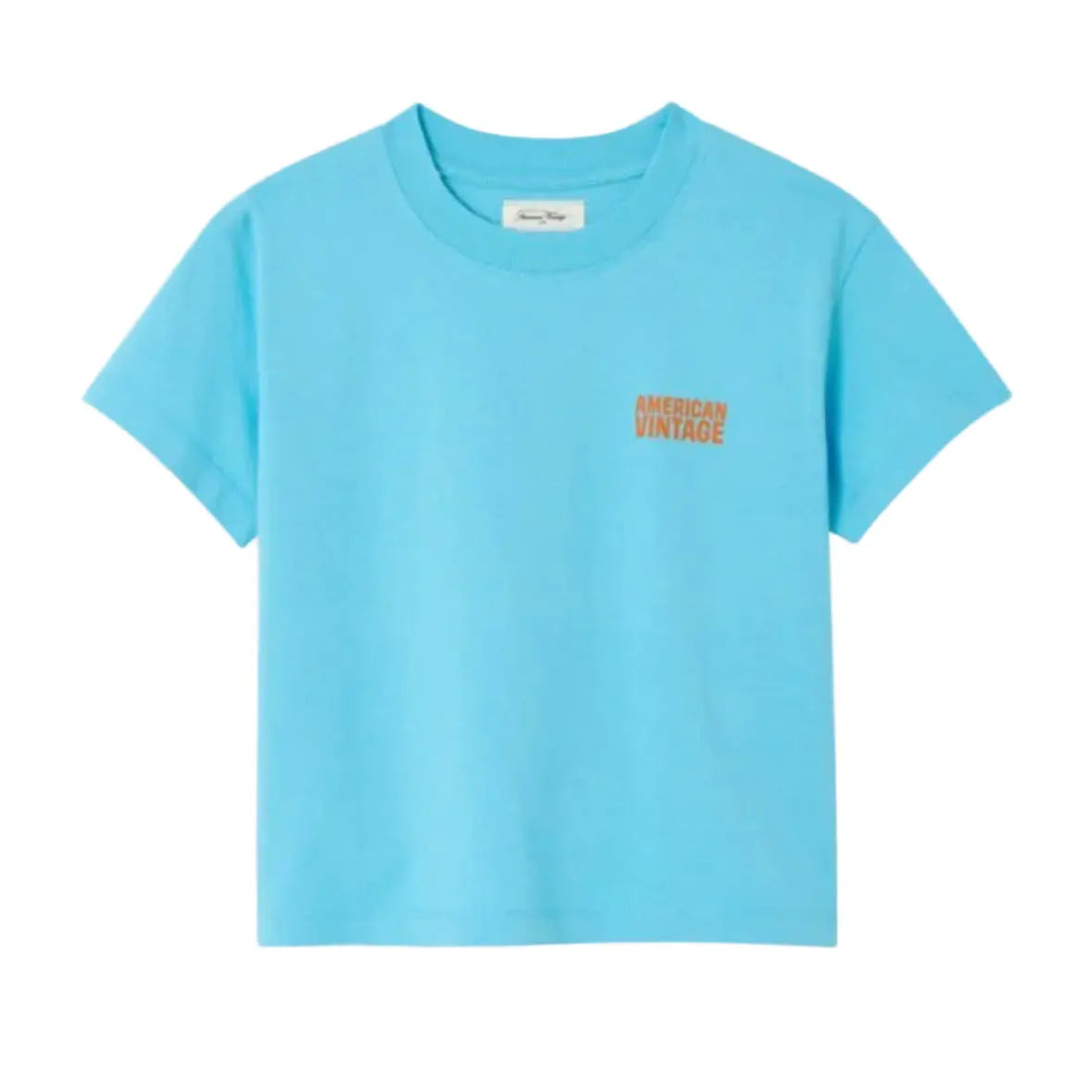 T-shirt Gixy Bleu Ciel American vintage