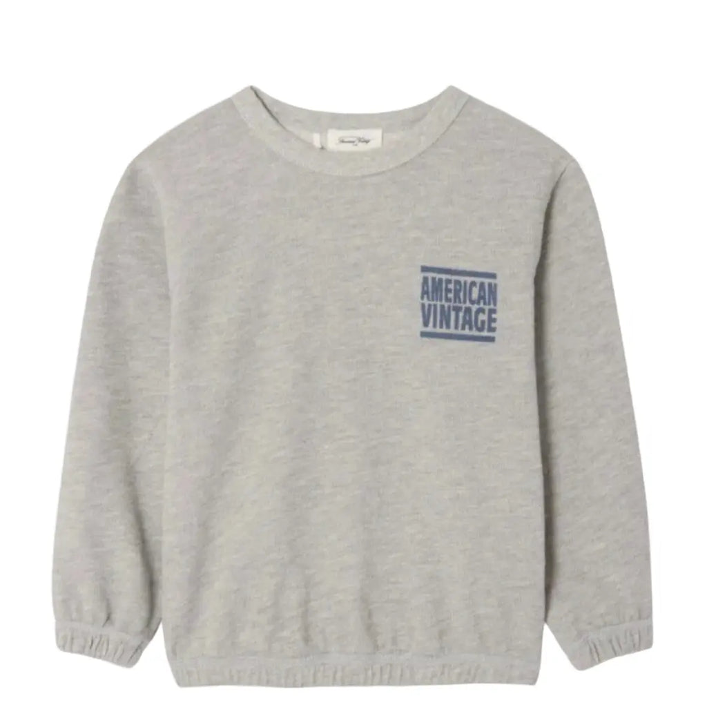 Sweat Zofbay Gris Chiné American vintage