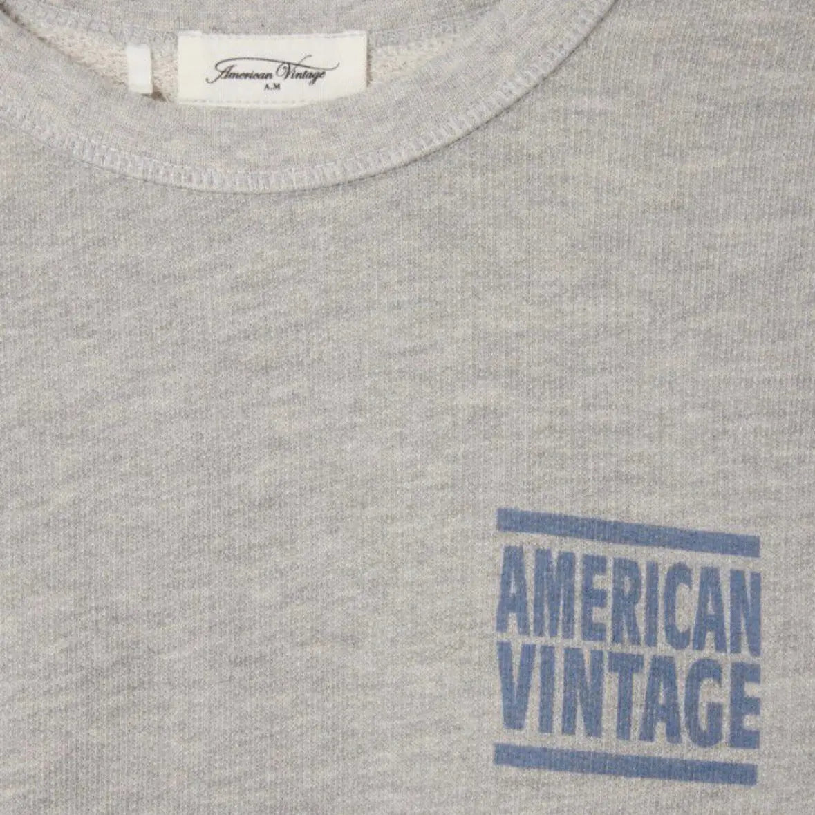 Sweat Zofbay Gris Chiné American vintage