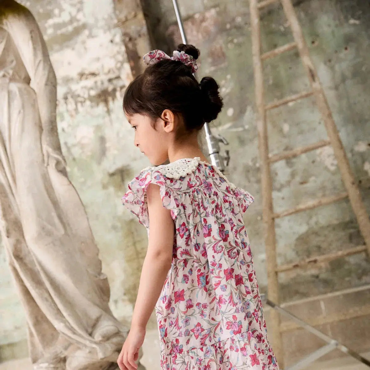 Chouchou Chloé Cream Floral Louise Misha