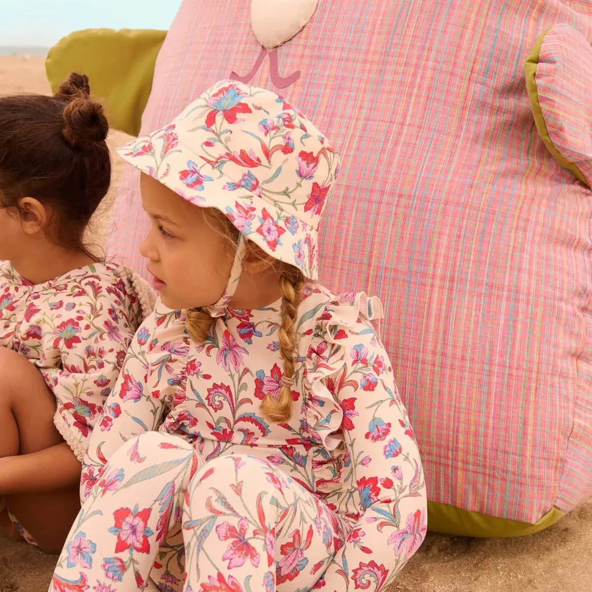 Chapeau Devy Cream Floral Louise Misha