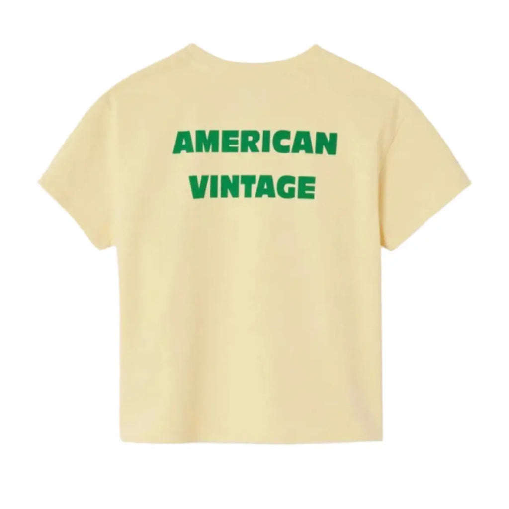 T-shirt Fizvalley Crème Anglaise American vintage