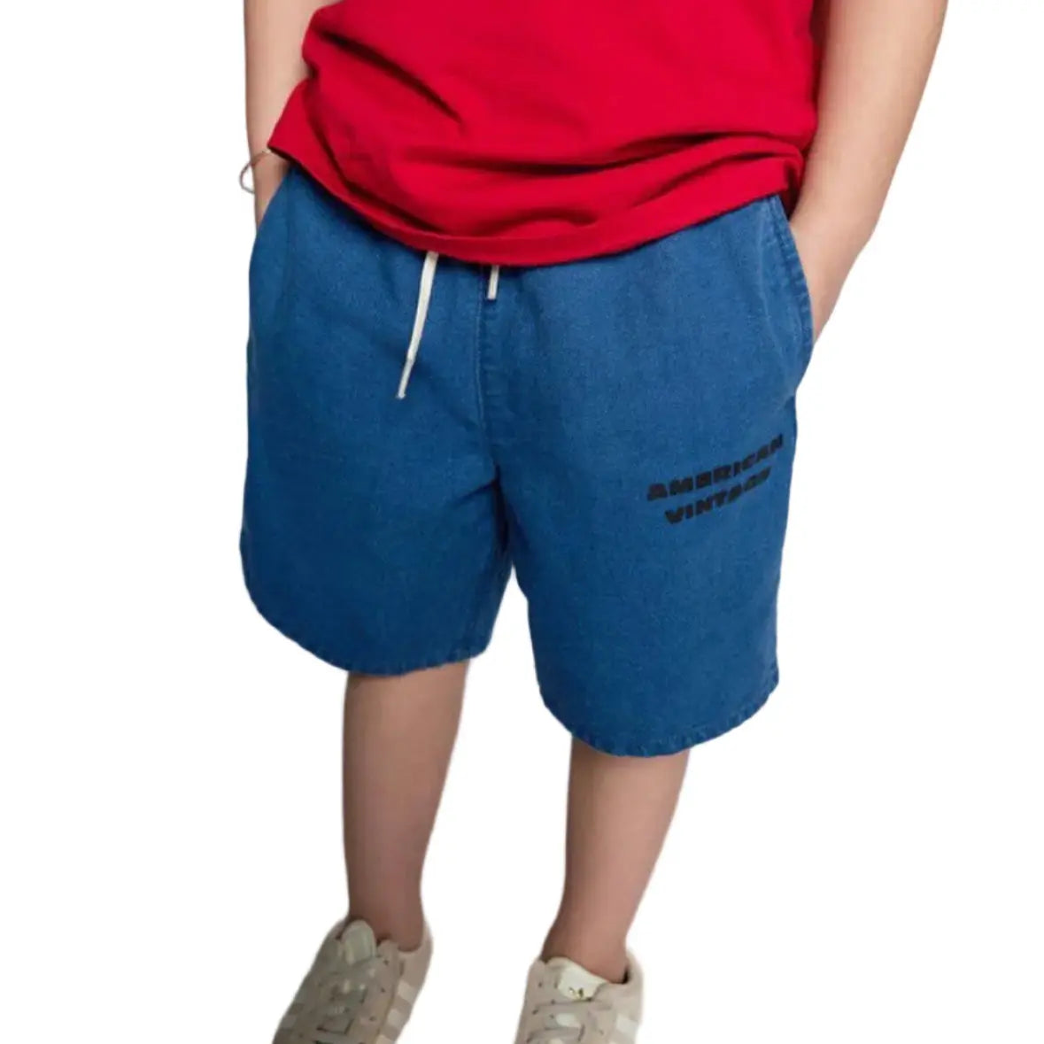 Short Comow Stone Blue American vintage