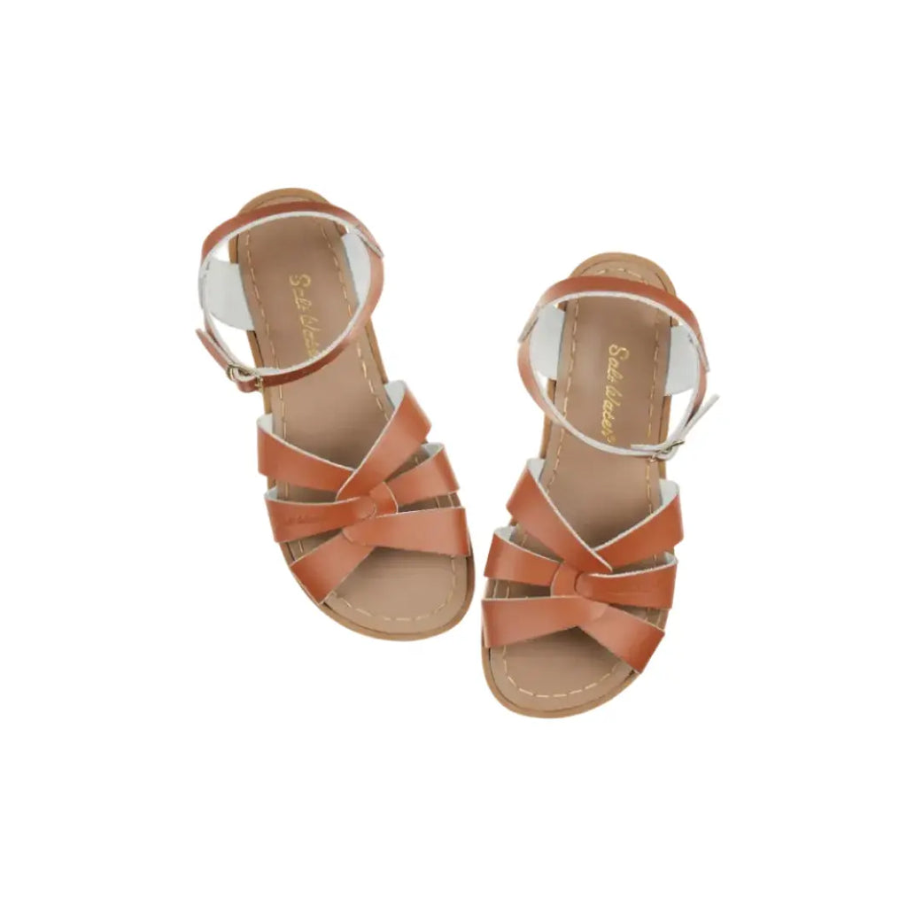 Saltwater Original Tan Kids Sandal Saltwater
