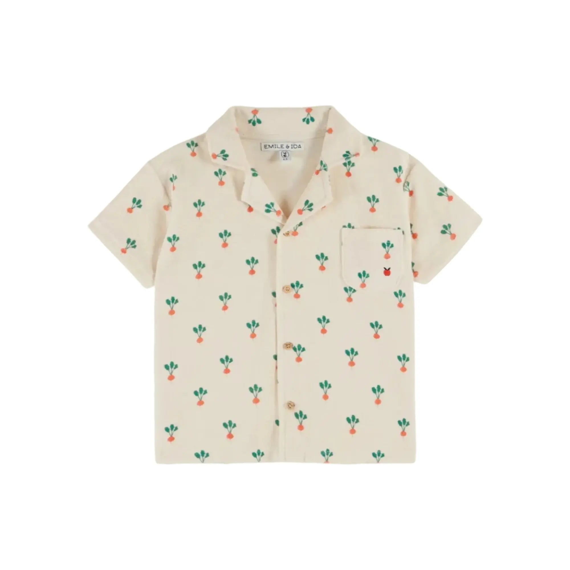 Chemise Eponge Radis Emile et Ida