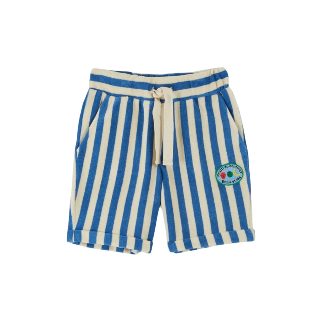 Short Eponge Rayé Mer Emile et Ida
