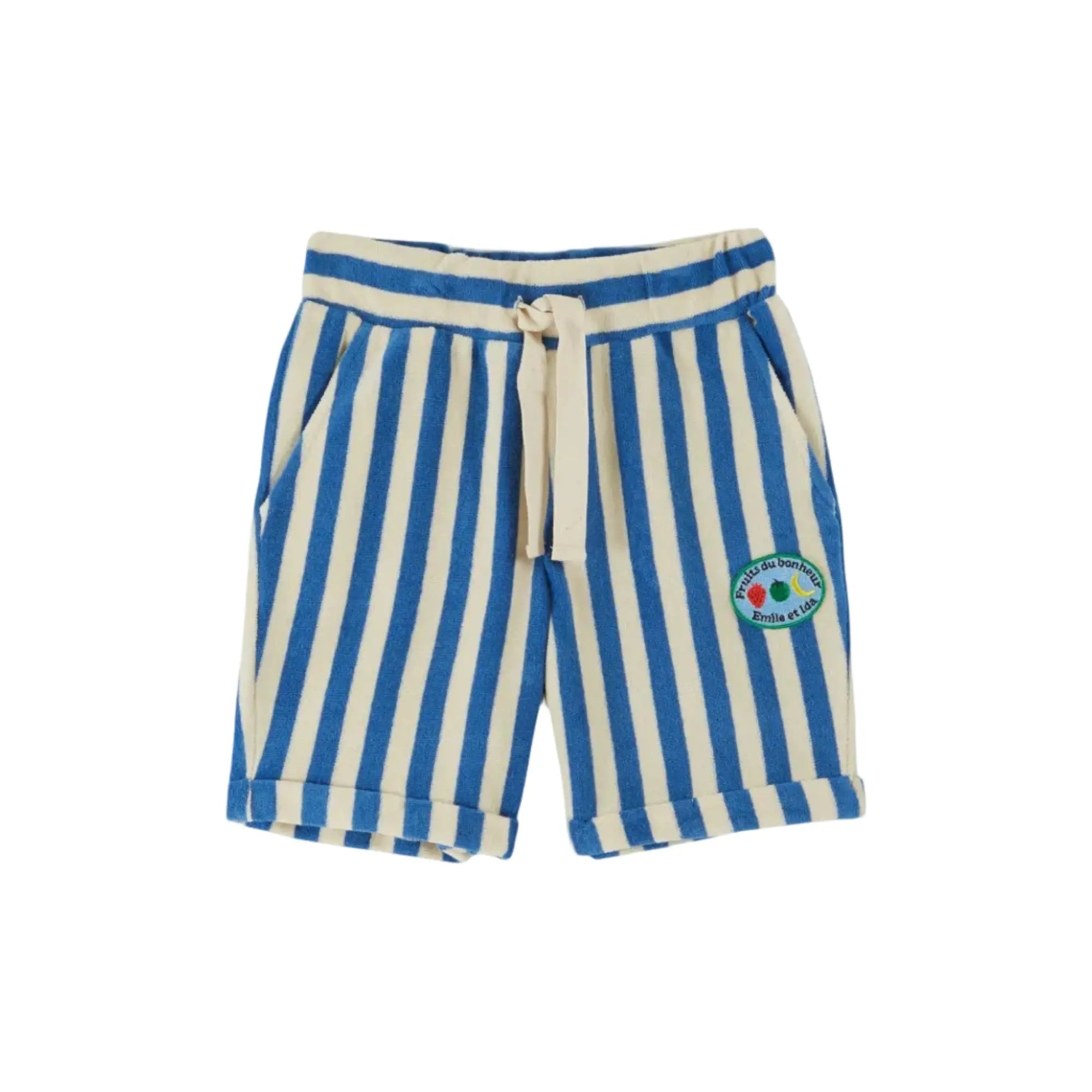 Short Eponge Rayé Mer Emile et Ida