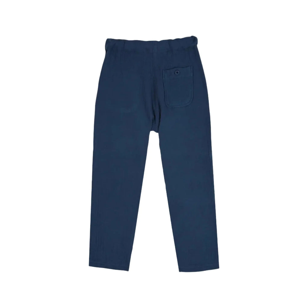 Pantalon Gaze de Coton Marine Emile et Ida