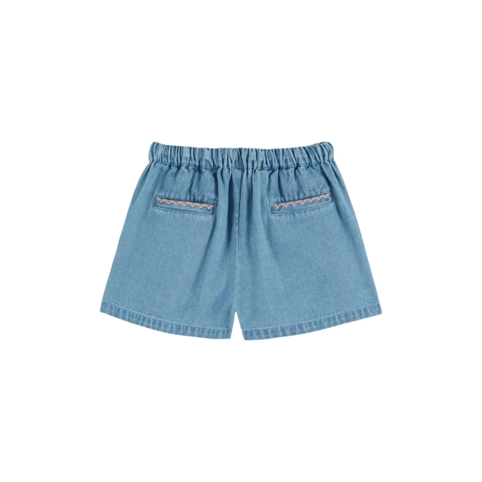 Short Denim Brodé Emile et Ida