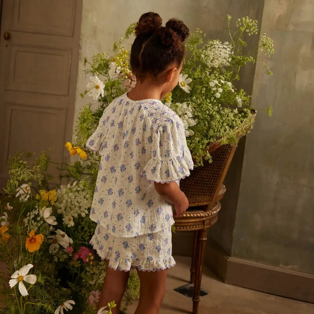 Short Vallaloid Flowers Louise Misha