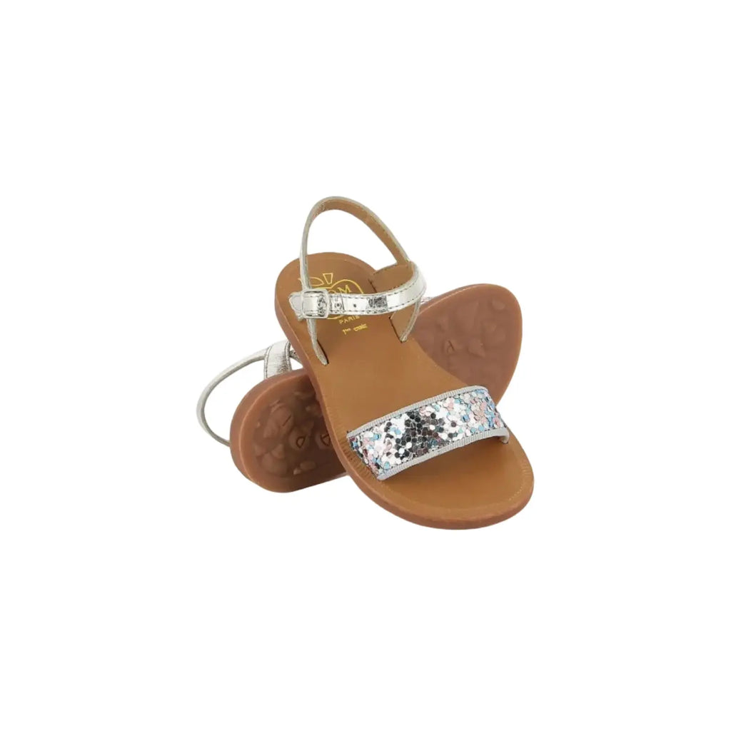 Plagette Buckle Tao Bleu Pom d'Api