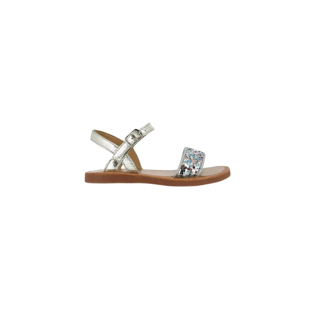 Plagette Buckle Tao Bleu Pom d'Api