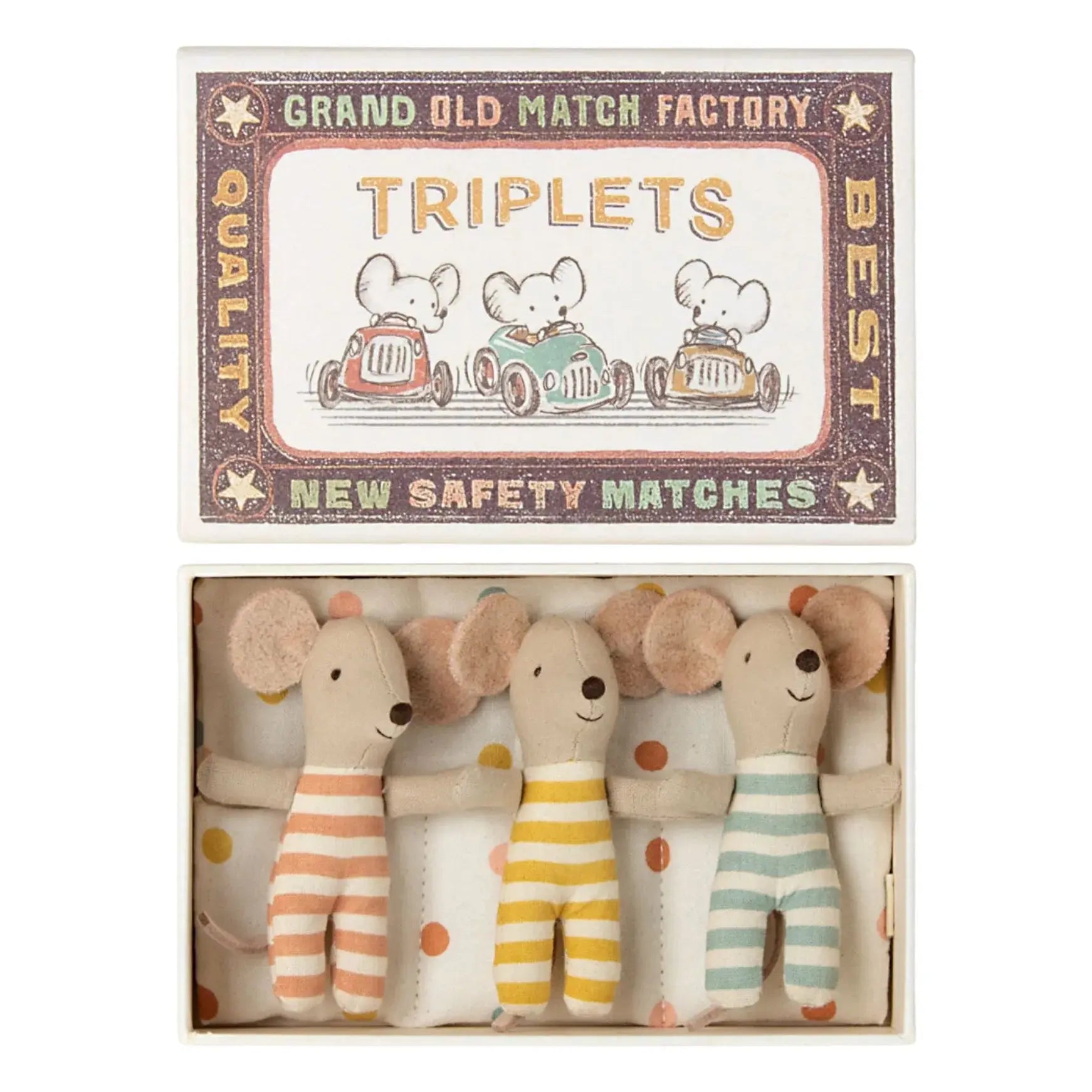 Triplés Bébés Souris Maileg Maileg