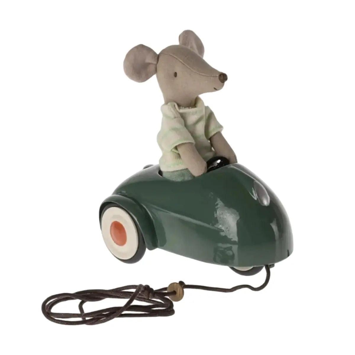 Voiture Souris Vert Foncé Maileg