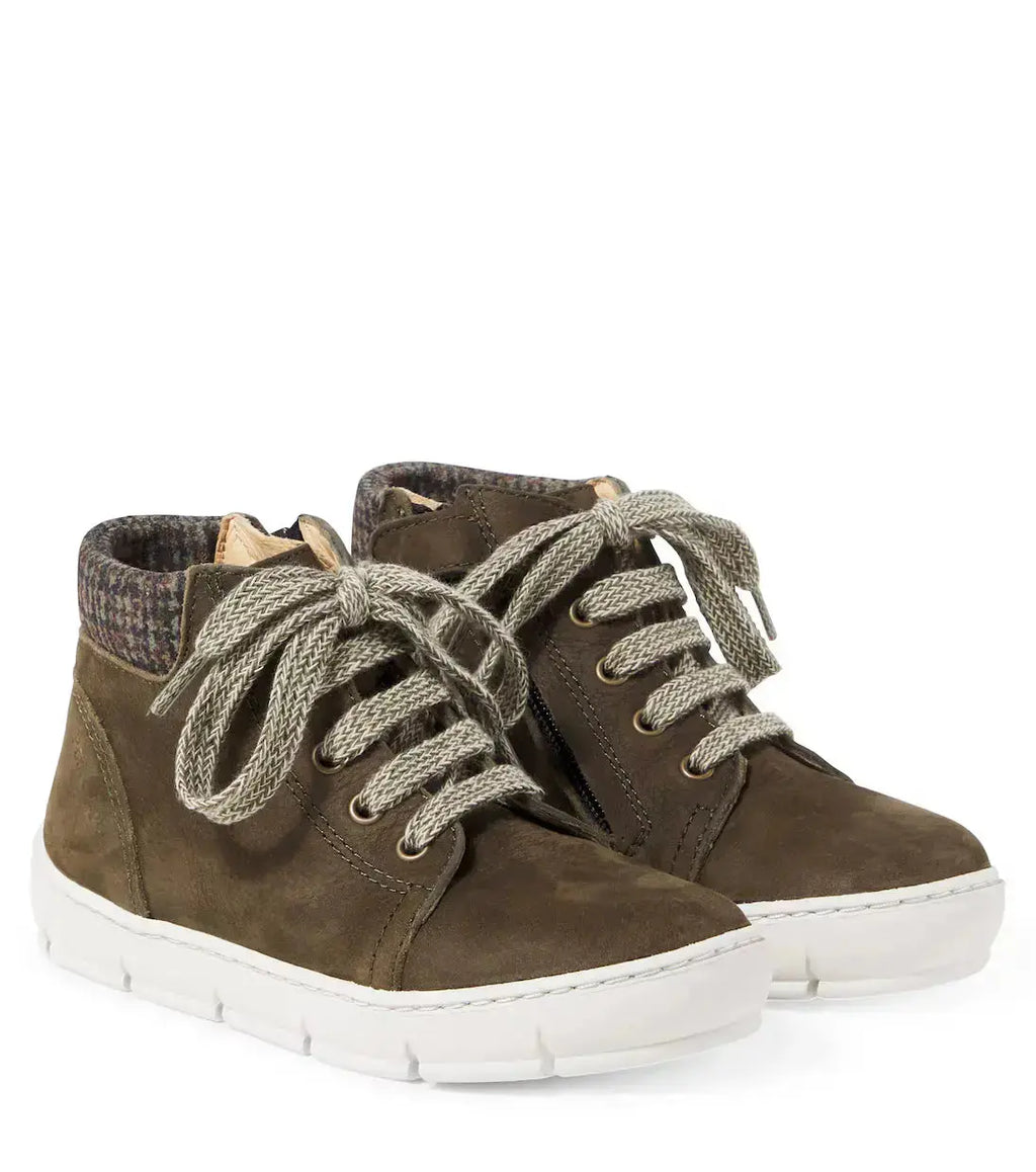 Start Top Nubuck Kaki Pom d'Api