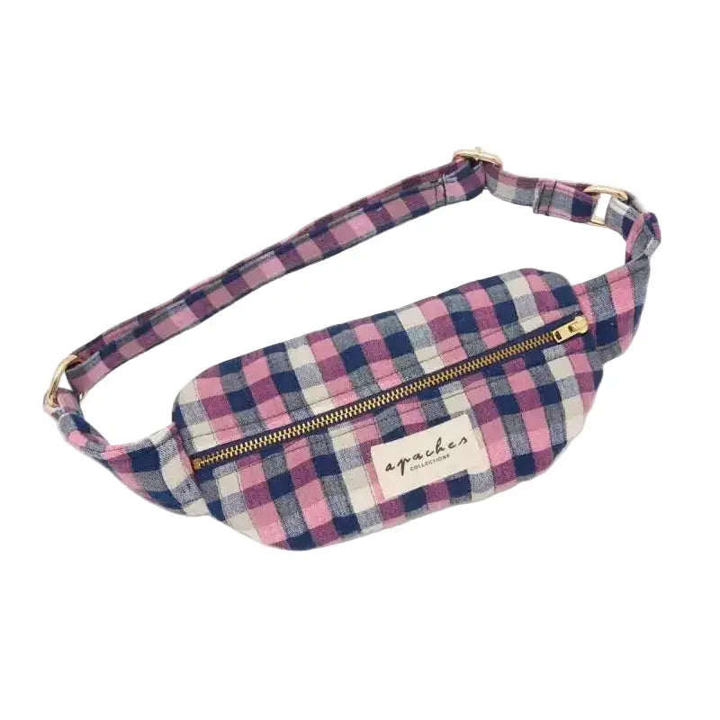 Mini Sac Banane Khadi Rose Apaches Collections