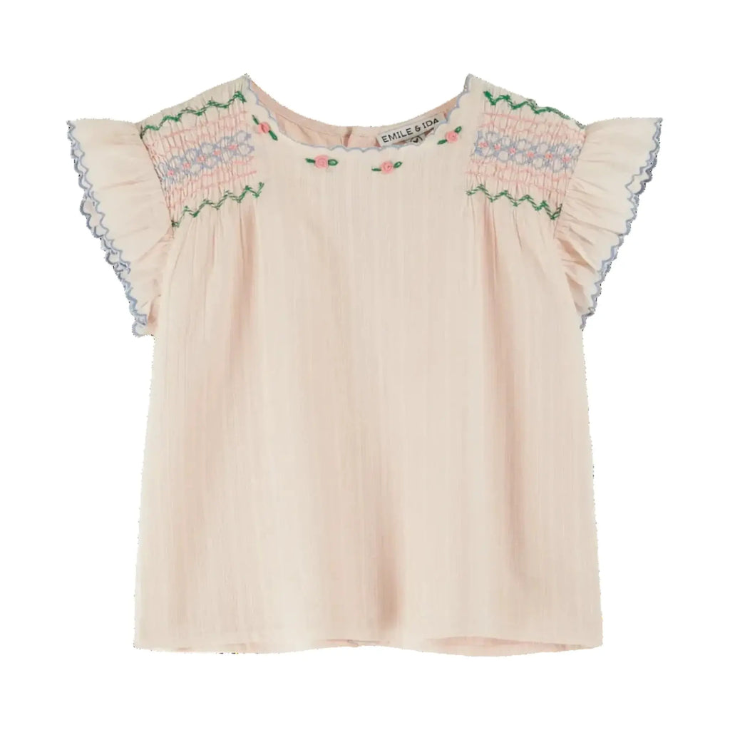 Blouse Brodée Smocks Emile et Ida