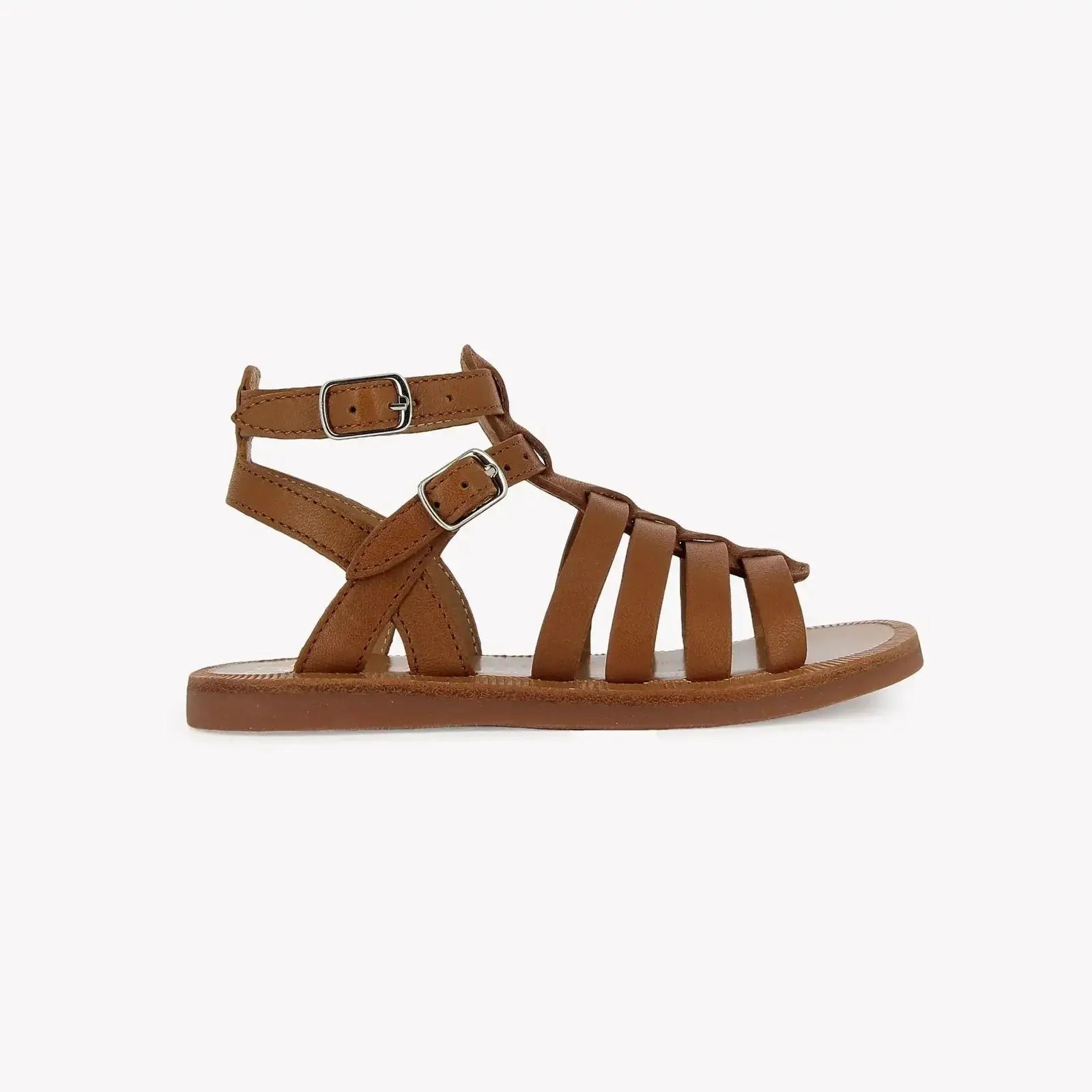 Plagette Gladiator Camel Pom d'Api