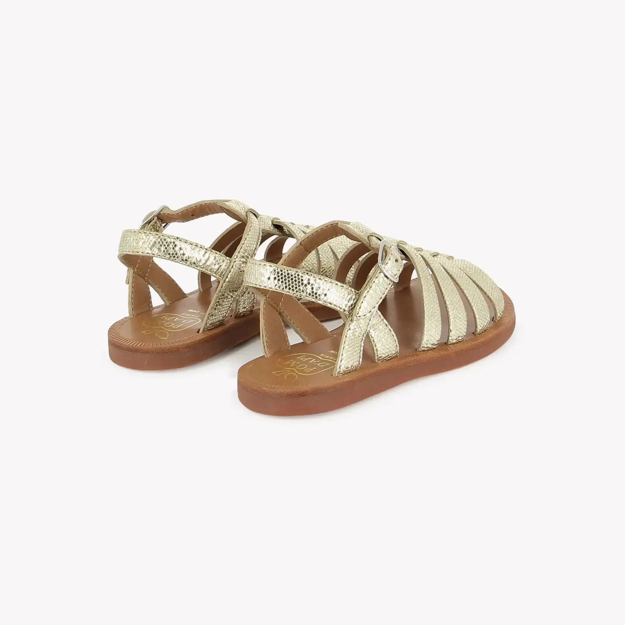 Plagette Strap Platine Pom d'Api