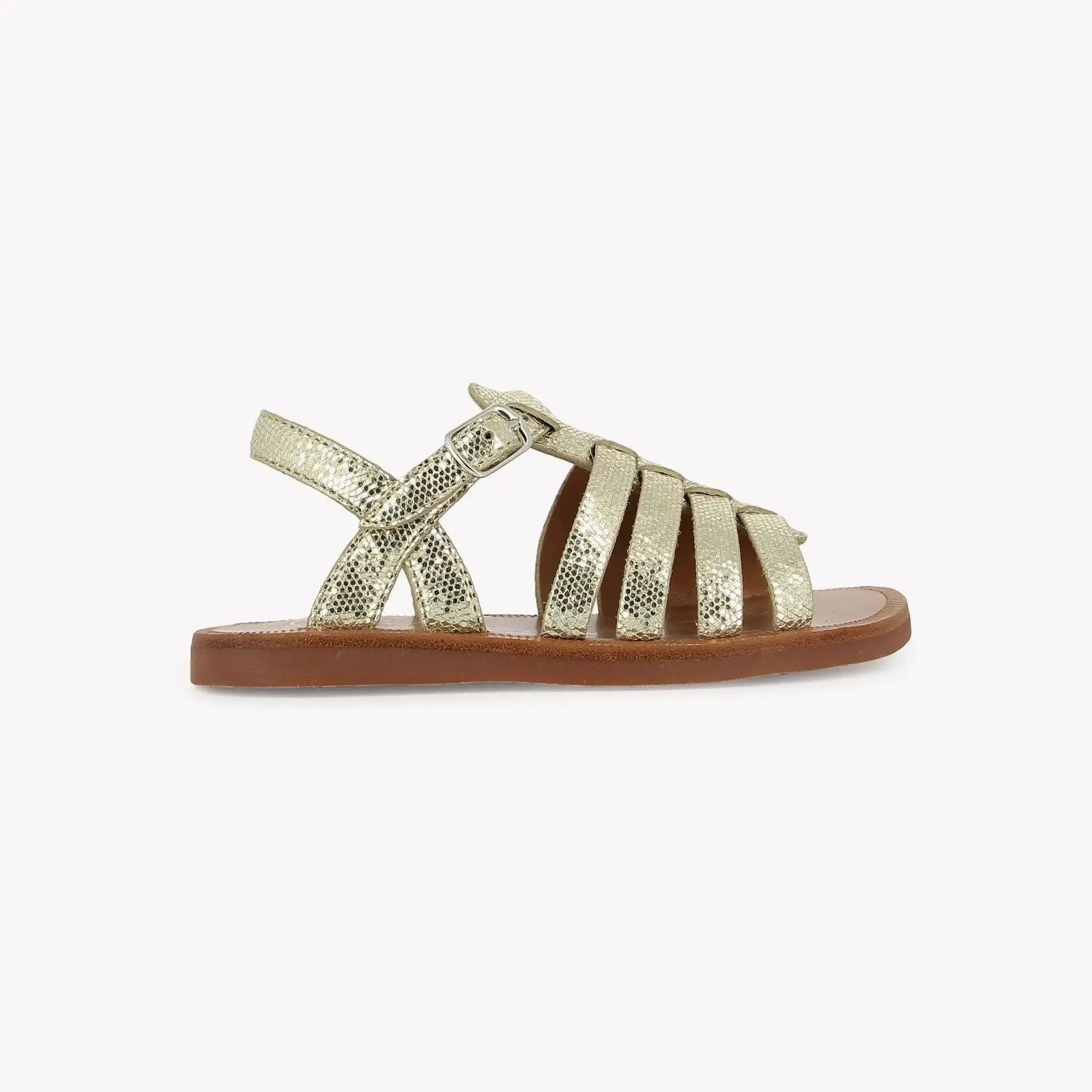 Plagette Strap Platine Pom d'Api