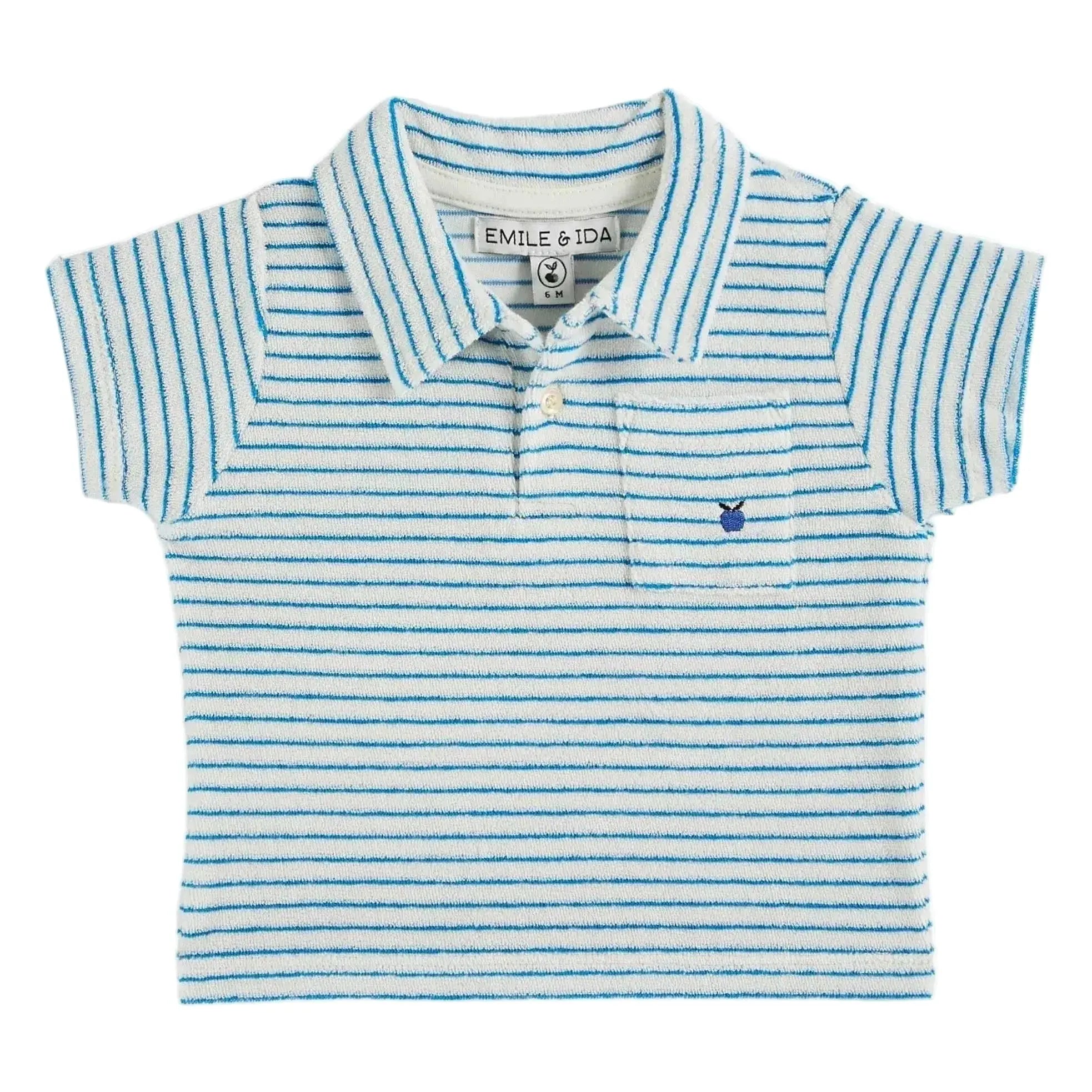 Polo Eponge Rayé Emile et Ida