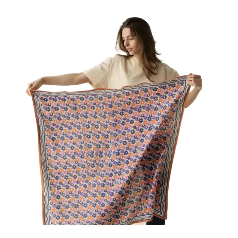 Big Foulard Latika Paquerette Macadamia Apaches Collections