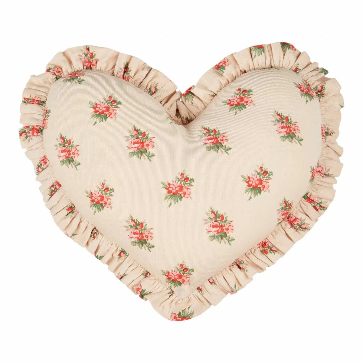 Coussin Coeurs Fleurs Des Bois Emile et Ida