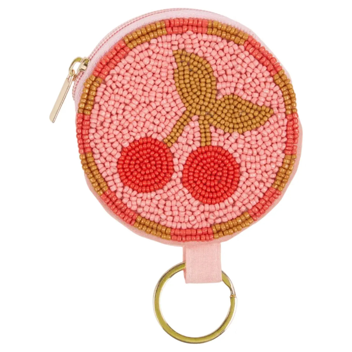Porte Monnaie Perle Cerise Emile et Ida