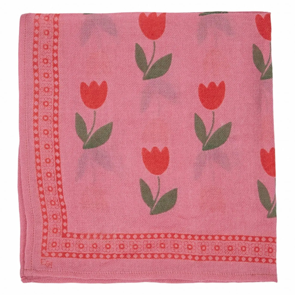 Foulard Tulipe Laine Emile et Ida