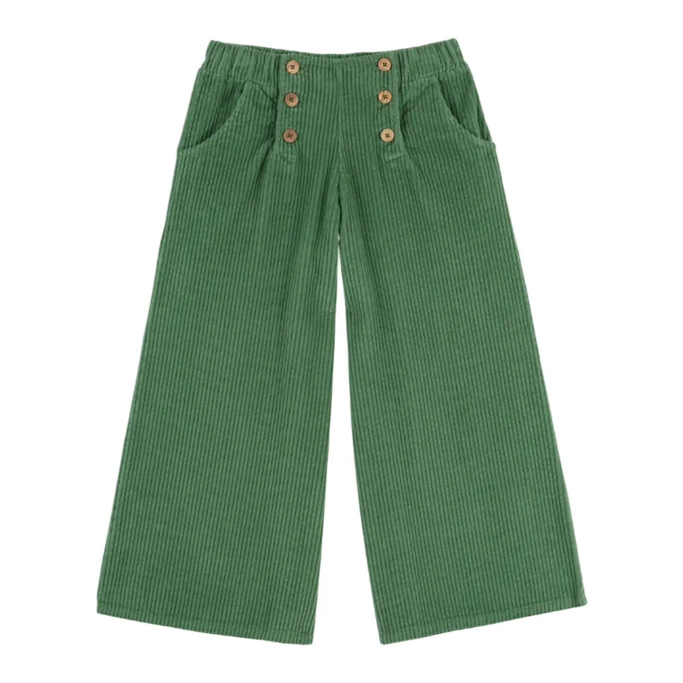 Pantalon Velours | Vert Olive -  Emile et Ida