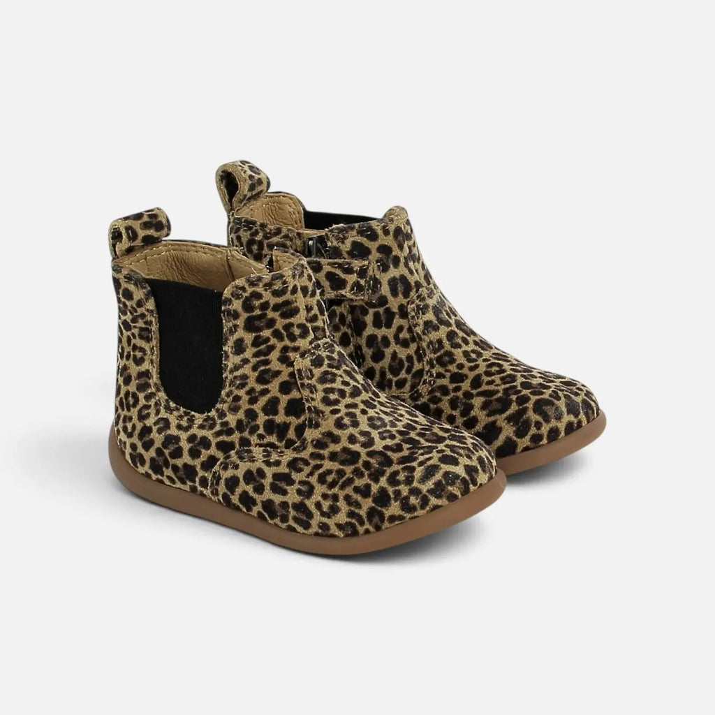 Chaussures Stand Up Léopard Pom d'Api