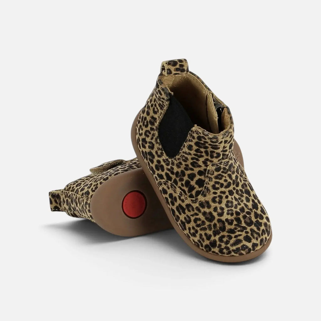 Chaussures Stand Up Léopard Pom d'Api