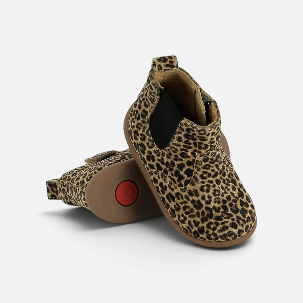 Chaussures Stand Up Léopard Pom d'Api