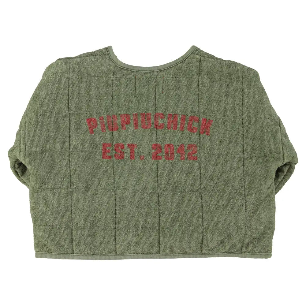Veste Paded Washed Green Piupiuchick